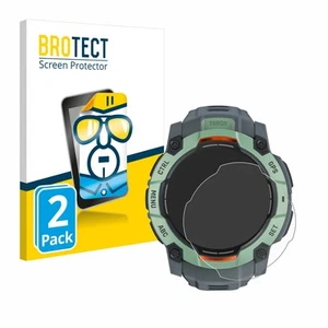 2x Screen Protector for Garmin Instinct 3 AMOLED (45 mm) Clear Protection Film - Zdjęcie 1 z 7