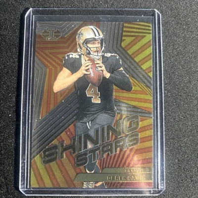2023 Panini Illusions - Shining Stars Derek Carr #6 - Image 1 of 2