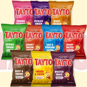 Tayto Crisps Mixed Case 32x32.5g (10 Flavours) - Picture 1 of 1