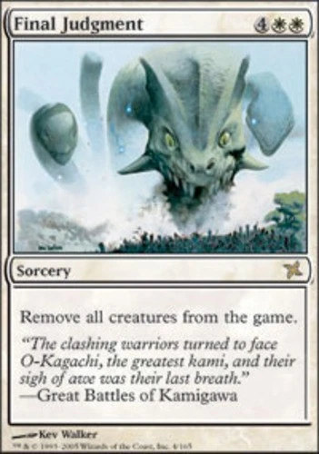 1x Final Judgment Moderate Play MTG Magic - Kid Icarus - - Image 1 of 1