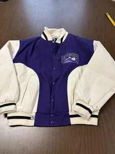 Rare Vintage #1 APPAREL Colorado Rockies MLB Full Zip Jacket 90s Medium - Picture 1 of 21