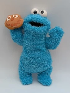 Applause Sesame Street Cookie Monster Plush 2000 13 Inch Stuffed Animal Toy - Picture 1 of 10