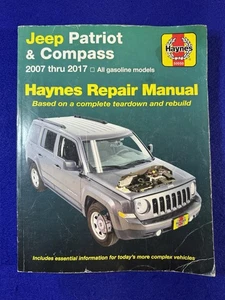 Shop Manual Jeep Patriot & Compass Service Manual Haynes 2007-2017 Book Clymer - Picture 1 of 4