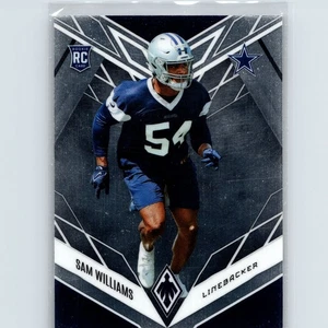 2022 Panini Phoenix Sam Williams Rookie #189 Dallas Cowboys - Bild 1 von 2