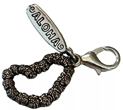 Encanto Brighton Hawaii Lei con tabla de surf etiqueta colgante flores tropicales Aloha Hula Foto 1 de 4