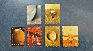 UNITED NATIONS 2022  Exploration of Mars  NY * Geneva * Vienna -Planet Mars MNH - Picture 1 of 1