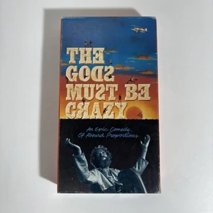 The Gods Must Be Crazy (1980) VHS Tape. 1990 Copy. Cult Comedy Jamie Uys M4 - Picture 1 of 20