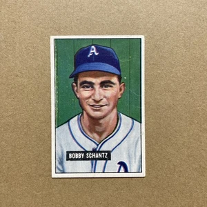 Bowman #227 1951 - Bobby Shantz (Schantz en tarjeta) - Imagen 1 de 2