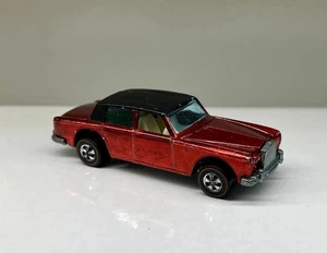 Vintage Redline Hot Wheels Rolls Royce Silver Shadow Red with Black Roof WOW! - Picture 1 of 9