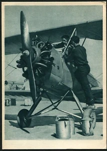 Tschechoslowakei Aeroclub Tankfoto Postkarte Europa Frühe Luftfahrt - Bild 1 von 2