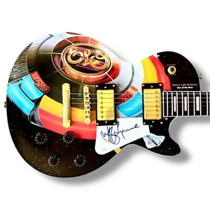 Jeff Lynne Signed Guitar Custom JSA COA ELO Electric Light Orchestra Mr Blue Sky - Picture 1 of 5
