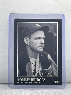 1991 Sport News Conlon Collection Baseball Card Tommy Bridges #180 - Image 1 of 3