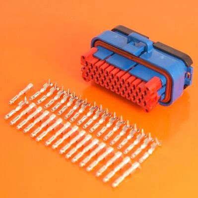 Genuine AMP 35 Way AMPSEAL Electrical Multi Sealed Blue Connector Kit 776164-5 - Image 1 of 4