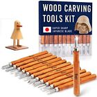 Bright Hobby Wood Carving Tools Kit with Japanese Blade Super Sharp Durable Wood