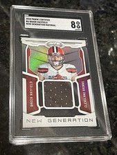 Baker Mayfield 2018 Certified New Generation Jersey Card #6 Browns 
