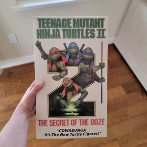 Neca Teenage Mutant Ninja Turtles VHS Box Secret Of The Ooze 2 TMNT - Bild 1 von 2