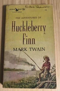 1962 Vintage The Adventures Of Huckleberry Finn By Mark Twain SC - Picture 1 of 6