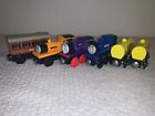 Lot of 6 Thomas the Train & Friends Wooden Trains Set RARE characters 