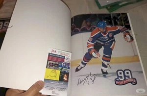Wayne Gretzky signed autograph auto 99 My Life in Pictures coffee table book JSA - Picture 1 of 2