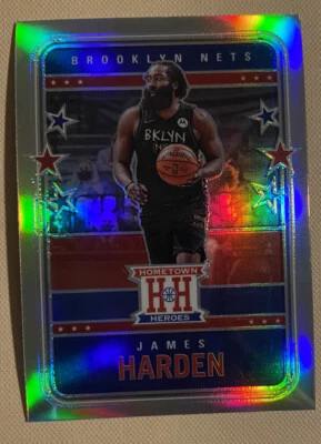 2020-21 Panini Chronicles Hometown Heroes Optic Silver #564 James Harden - Image 1 of 2