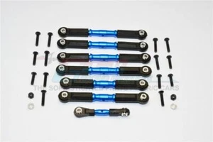 GPM XO160 ALUMINIUM TURNBUCKLE TIE ROD SET FOR TRAXXAS XO-01 SUPER CAR - Picture 1 of 11