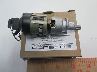 PORSCHE 944 944 TURBO 951 944S2 968 IGNITION SWITCH AND KEY NEW GENUINE PORSCHE - Image 1 of 3