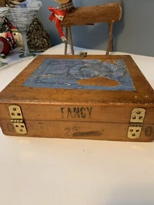 Antique Hyatt Pocket Billiard Wooden Box - Picture 1 of 7