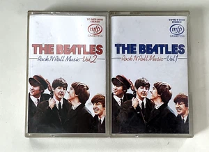 Cassette Tapes x2 set The Beatles Rock 'N' Roll Music Vol 1 & 2 collectable - Picture 1 of 5