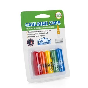 Tool Time Multi-Color Vinyl Caulking Cap (5-Pack) - Picture 1 of 4