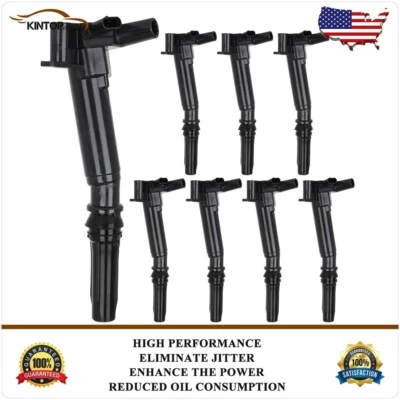 8 Right Ignition Coils Pack For Ford E350 E450 Super Duty 2018-2019 6.2L V8 - Image 1 of 4