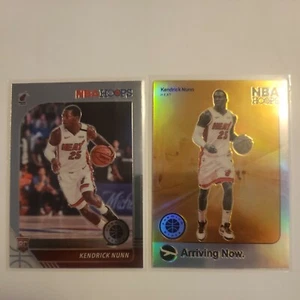 2019-20 Hoops Premium Stock Kendrick Nunn Silver Holo Prizm ARRIVING NOW RC HEAT - Picture 1 of 5