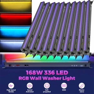 336LED RGB Stage Wall Wash Bar Light DMX DJ Party Disco Lights LED Beam Light - Picture 1 of 22