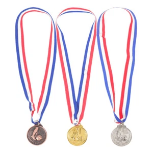 3PCS Medaglie Premio Vincitore Medaglie Premi per Competizioni Sport Vincitore Medaglie - Foto 1 di 12