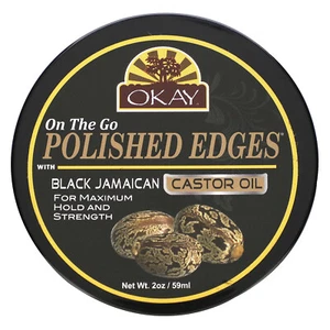Polished Edges With Black Jamaican Castor Oil, 2 oz (59 ml) - Picture 1 of 4
