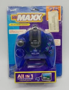 VS Maxx Plug & Play 25 in 1 Games Video Game Controller Blue Arcade Tested 2003 - Picture 1 of 8