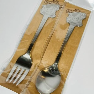 Gengar Pokemon Cafe Löffel und Gabel Set - Offizielles Pokemon Cafe Silberbesteck *NEU* - Bild 1 von 6
