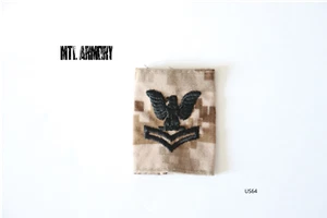  US NAVY  PETTY OFFICER 3RD CLASS SLIP ON  - Picture 1 of 2