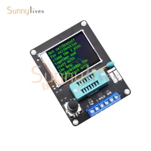 Probador de transistores TFT 1,77" resistencia inductancia capacitancia medidor ESR tipo C - Imagen 1 de 10