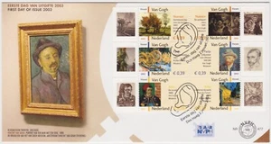 Netherlands FDC 2003, 150th Birth Anniversary of Vincent Van Gogh, mint - Picture 1 of 1