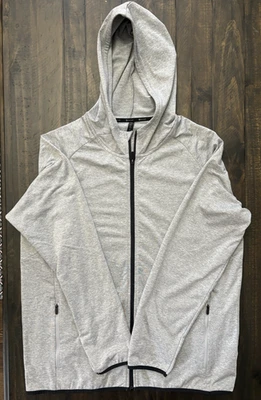 Sudadera con Capucha Gaiam Para Hombres XL Gris con Cremallera y Bolsillos con Cremallera Foto 1 de 3