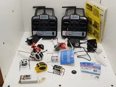 Heli-Max Axe CX Nano 2.4 GHz Helicopter Parts or Repair Lot - Untested - Image 1 of 4