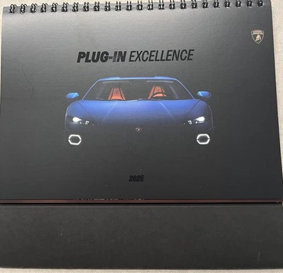 Calendario Lamborghini Plug-In Excellence 2025 (NUEVO) Foto 1 de 4