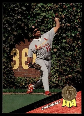 1993 Leaf Ray Lankford #297 - Image 1 of 2