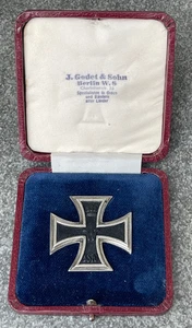 Eisernes Kreuz 1.Klasse 1870 im Godet Etui - Orden von Preußen - EK 1 - Bild 1 von 13