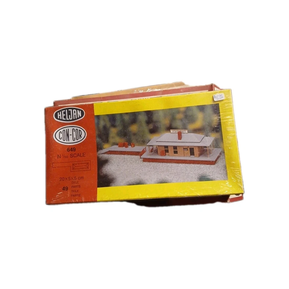 Heljan 649 Con-Cor N Freight Station 20 x 5 x 5 cm Building Kit - Image 1 of 1