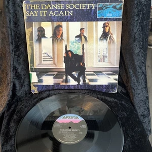 The Danse Society Say It Again Vinyl 12" Record 1985 SynthPop New Wave Goth Rock - Picture 1 of 5