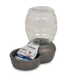 Petmate Replendish Water With Microban Pearl Silver Grey 1ea/SM - Picture 1 of 1