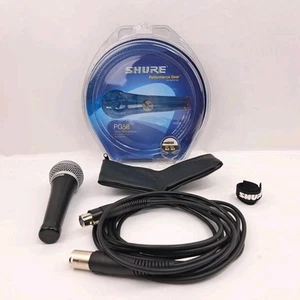 Shure PG58 Cardioid Dynamic Vocal Microphone With Box - Picture 1 of 12