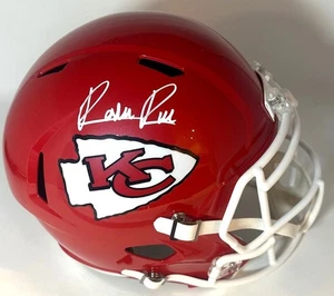 KC Chiefs RASHEE RICE Signed Full Size Replica Speed Helmet AUTO - BAS - Picture 1 of 1