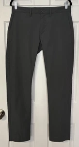 J Crew Flex Slim Men’s Pants Size 29x30 Dark Gray Career Casual City Preppy - Picture 1 of 8